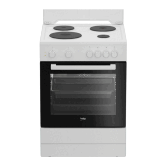 Beko FSM66001GWS Κουζίνα Εμαγιέ 72lt